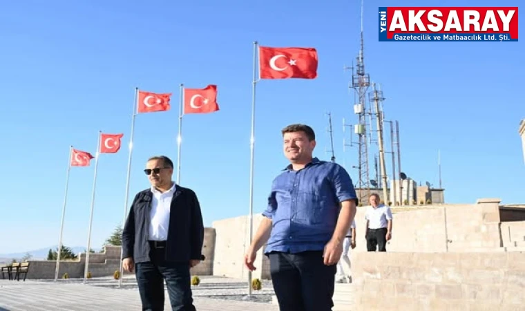 MİLLETVEKİLİ AYDOĞDU:  ‘’Kılıçaslan Kasrı, Aksaray’ın tarihine ve manzarasına açılan eşsiz bir pencere’’