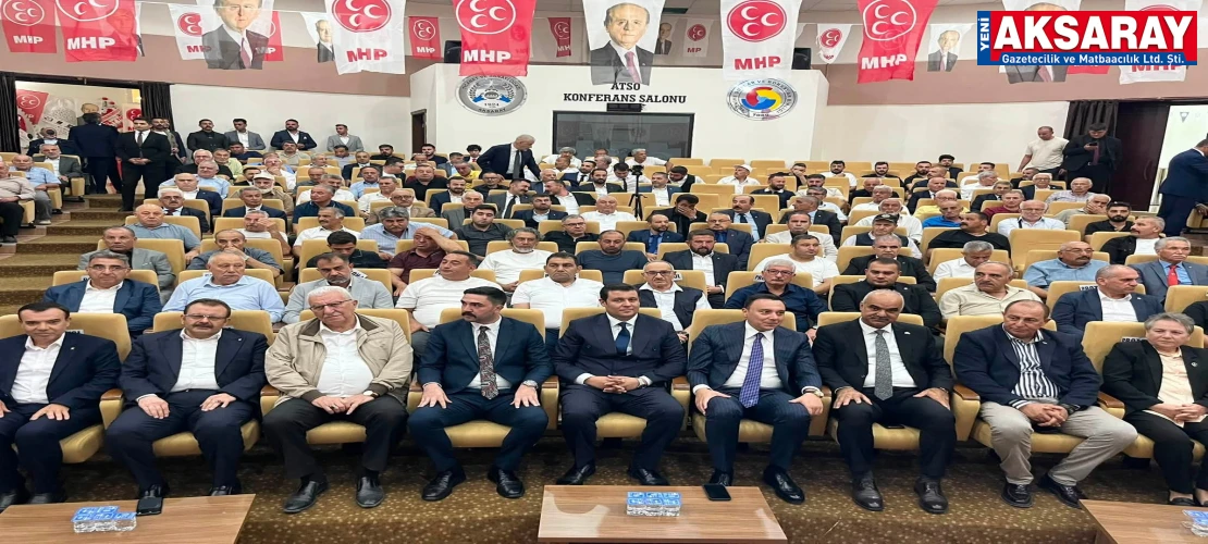MUHSİN ARSLAN YENİDEN BAŞKAN MHP Merkez İlçe Kongresi yapıldı