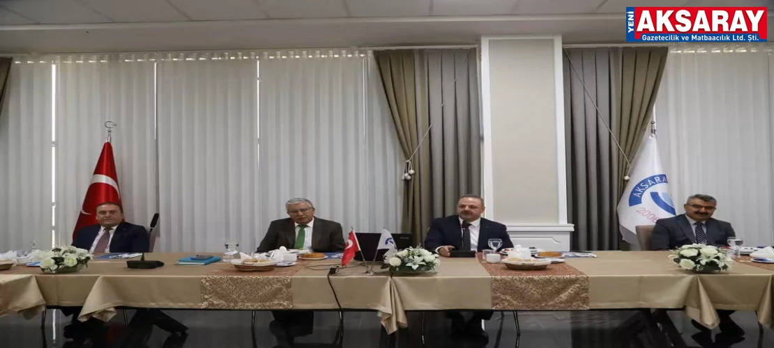 REKTÖR ARIBAŞ GÖREVE GELİŞİNİN 3. YILINDA BASINLA BULUŞTU Aksaray Üniversitesi’nde hedef ilk 1500