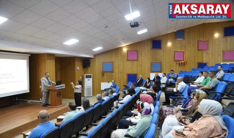 Sağlık Bilimleri Fakültesinde kalite ve akreditasyon süreçleri ele alındı