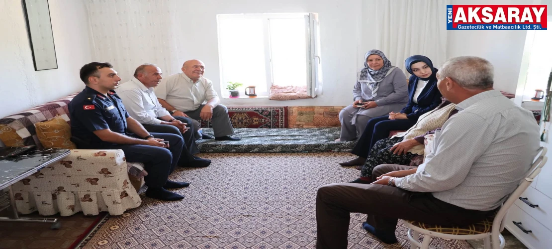 SARIYAHŞİ KAYMAKAMI ŞEYMA NUR ARIKAN’DAN Demirciobası Köyü’nde hane ziyaretleri