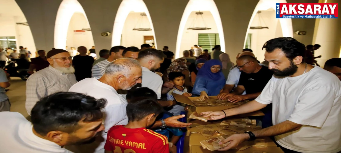 Selçuklu Külliyesi’nde kandil ikramları