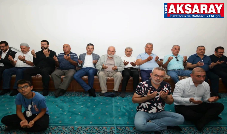 SOMUNCU BABA KÜLLİYESİ TAZİYE EVİ’NDE  AK Parti’nin 25. yılına özel anma ve dua programı