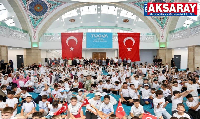 TÜGVA Yaz Okulu Kapanış Programı düzenledi