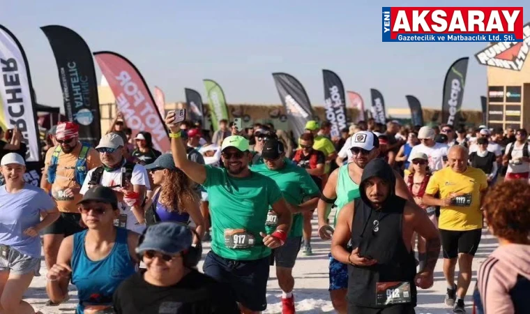 TUZ GÖLÜ’NDE DEV ORGANİZASYON "Runfire Salt Lake Ultra Trail" başladı     