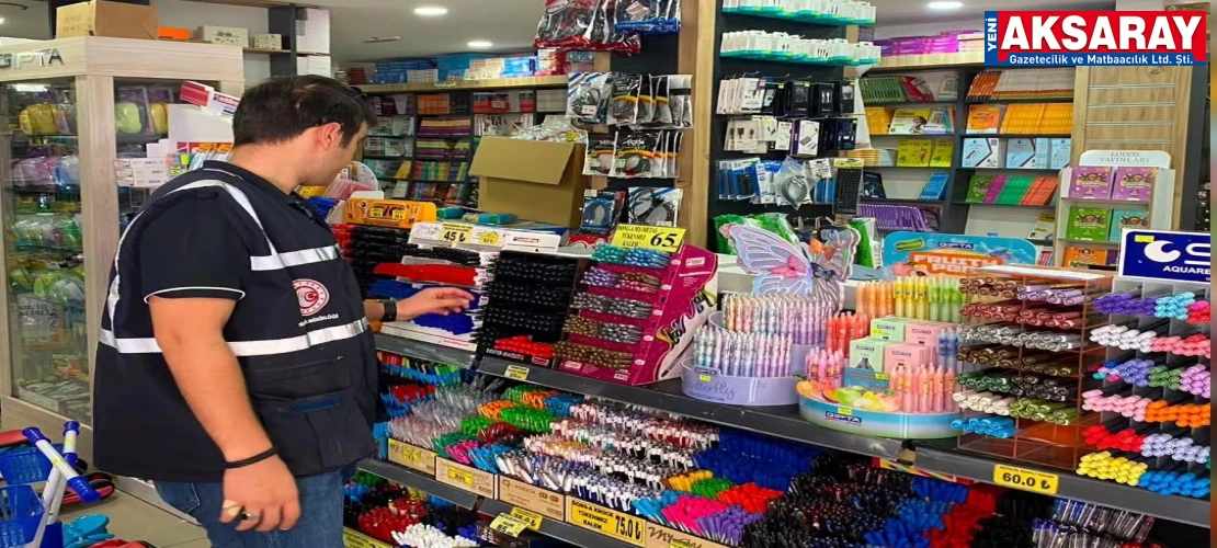 YENİ EĞİTİM YILINA 1 AY KALA Kırtasiye ve okul ürünlerinde denetim seferberliği