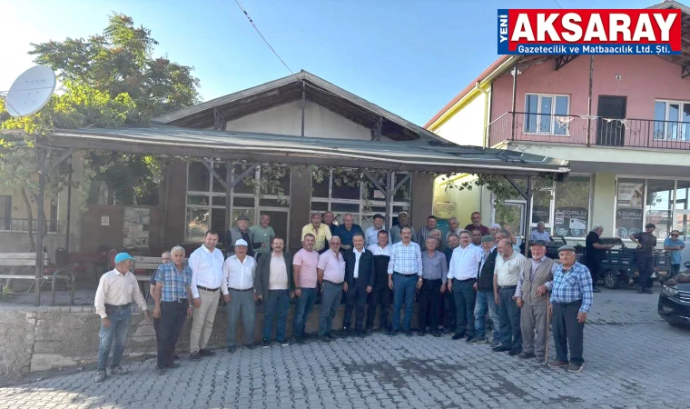 AK HEYET KÖY ZİYARETLERİYLE YATIRIMLARI YERİNDE İNCELEDİ Köylerin standartını yükseltiyoruz
