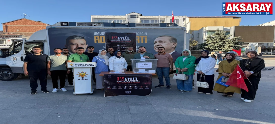 AK PARTİ AKSARAY İL GENÇLİK KOLLARI "Söz de, karar da milletindir"