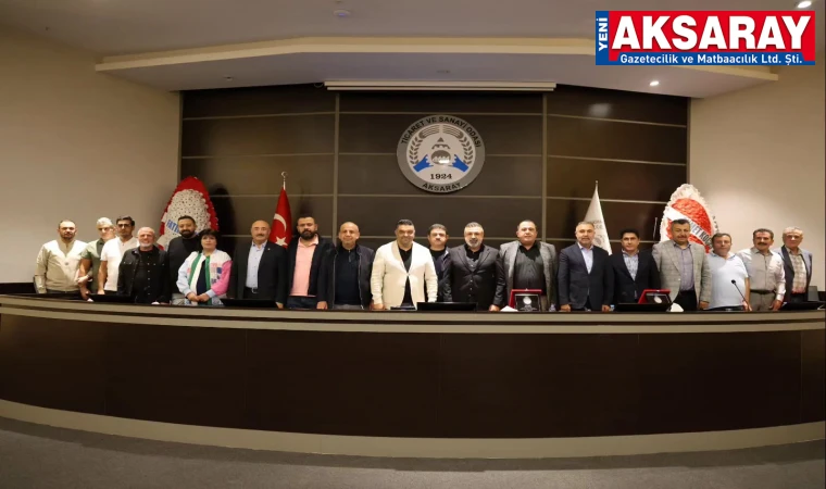 AKSARAY TİCARET VE SANAYİ ODASI Eylül ayı Meclis toplantısı gerçekleştirildi