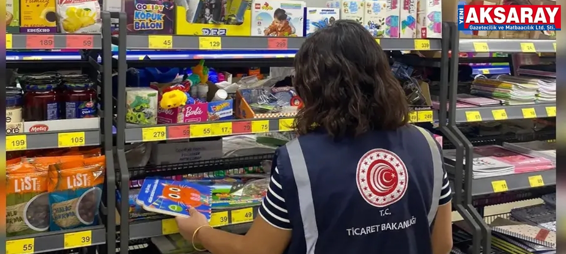 Aksaray’da fahiş fiyat ve etiket denetimleri aralıksız sürüyor