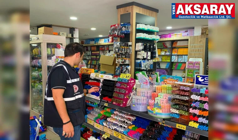 AKSARAY’DA SIKI DENETİM 1 Ayda 3 bin 756 ürün incelendi