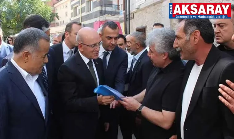 Bakan Şimşek’e berber ve kuaförlerin sorunlarını aktardı