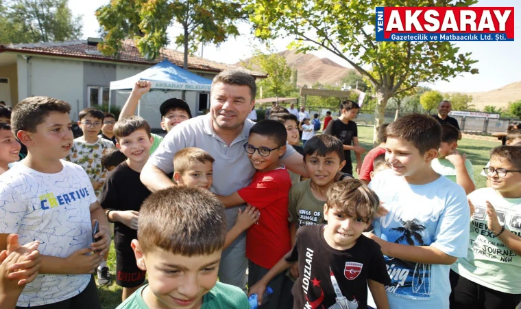 BAŞKAN DİNÇER: ‘’Yaz tatilini gençlerimizle dolu dolu geçirdik’’
