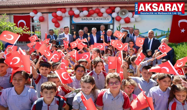 EĞİTİM-ÖĞRETİM YILI HEYECANI BAŞLADI İlk ders zili çaldı