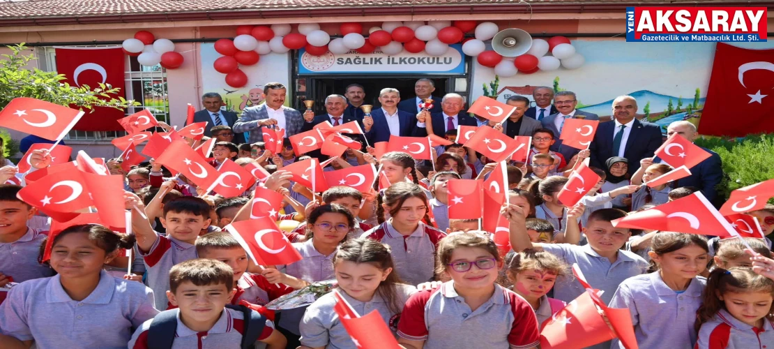 EĞİTİM-ÖĞRETİM YILI HEYECANI BAŞLADI  İlk ders zili çaldı