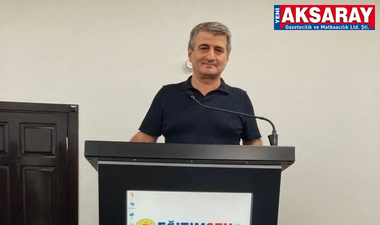 Eğitim-Sen Aksaray şubesi 3 yıllık değerlendirmede bulundu