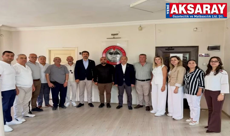 Esnaf Odasını ziyaret etti