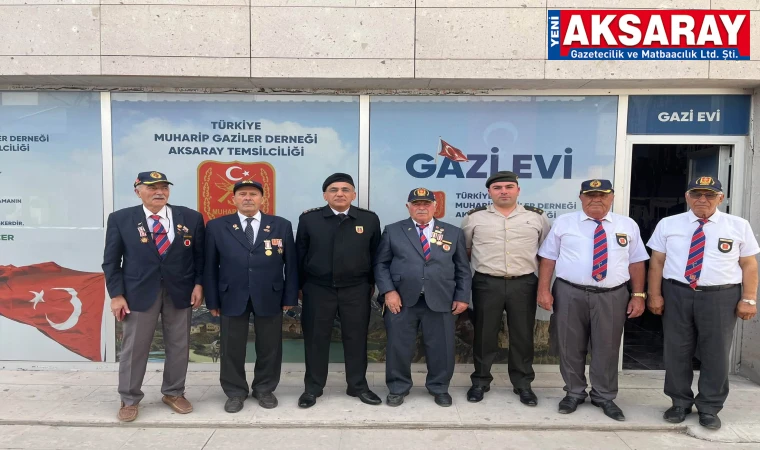 Gazilere anlamlı ziyaret