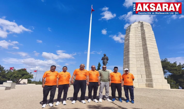 Huzurevi sakinlerinden Çanakkale’ye anlamlı ziyaret