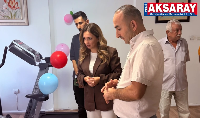Huzurevi’ne yeni spor salonu