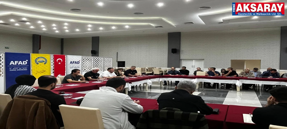 İl afet risk azaltma planını (İRAP) 2. Çalıştayı başladı
