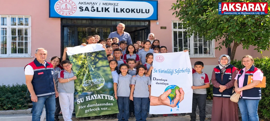İlkokullarda "Su Verimliliği Seferberliği" eğitimi
