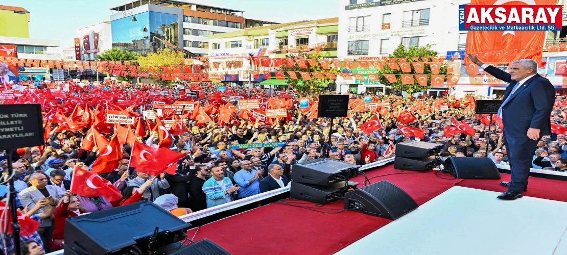 İYİ PARTİ’DEN AKSARAY’DA "BAYRAK AÇIYORUM" MİTİNGİ Müsavat Dervişoğlu’ndan Sert Mesajlar