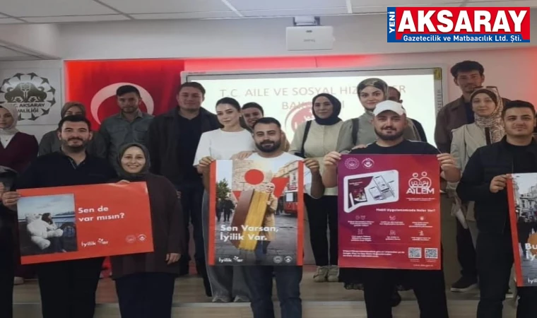 "İyilik Var" Projesi görselleri kent geneline taşındı