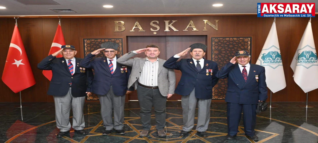 Kıbrıs Gazilerinden Başkan Dinçer’e ziyaret