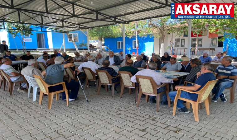Köyün talep ve ihtiyaçları dinlendi