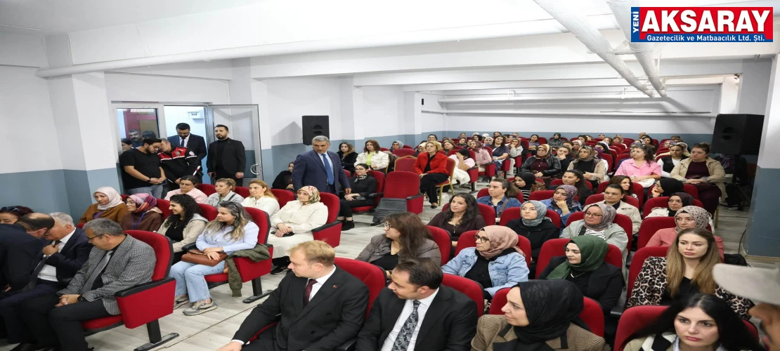 "MADDE Mİ? MANA Mİ? YOKSA BAĞIMLILIK MI?" 26. Konferans Fatih Sultan Mehmet Ortaokulu’nda gerçekleştirildi