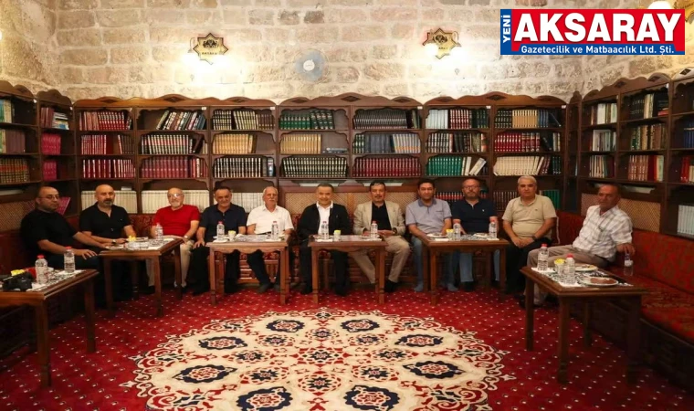MİLLETVEKİLİ AYDOĞDU GAZETECİLERLE BULUŞTU: ‘Polis okulunun kapanmasını önledik’