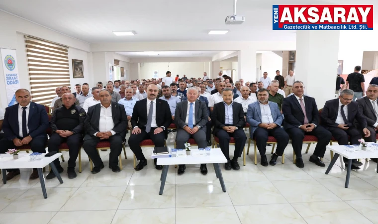 Muhtarlara yönelik tarım ve hayvancılık toplantısı