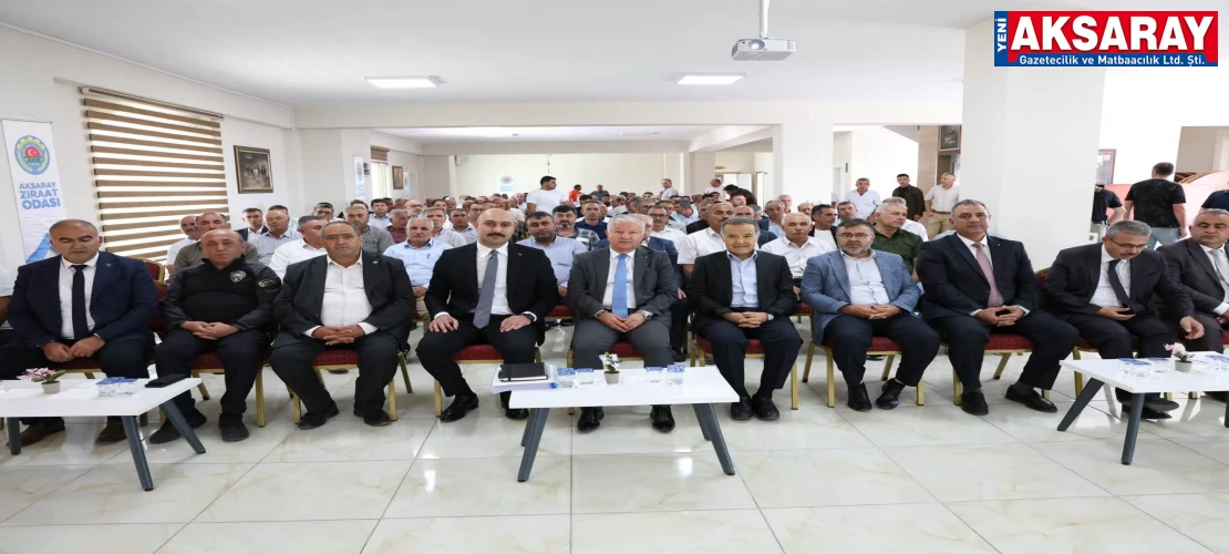 Muhtarlara yönelik tarım ve hayvancılık toplantısı