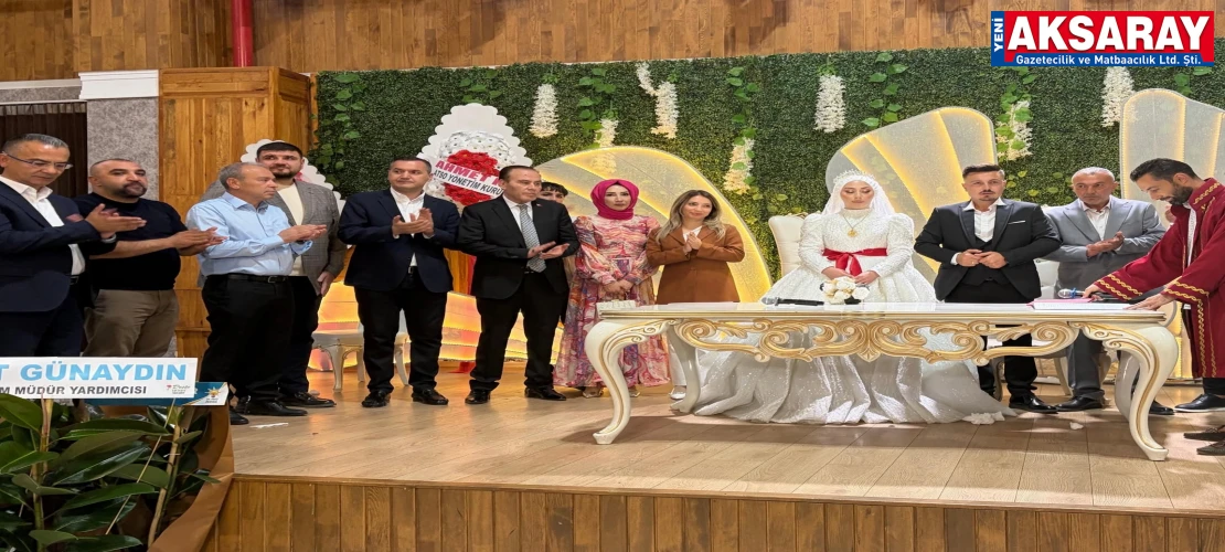 NİKÂH ŞAHİDİ İL MÜDÜRÜ ELALDI Şehit Orhan Koçak’ın kız kardeşi dünyaevine girdi