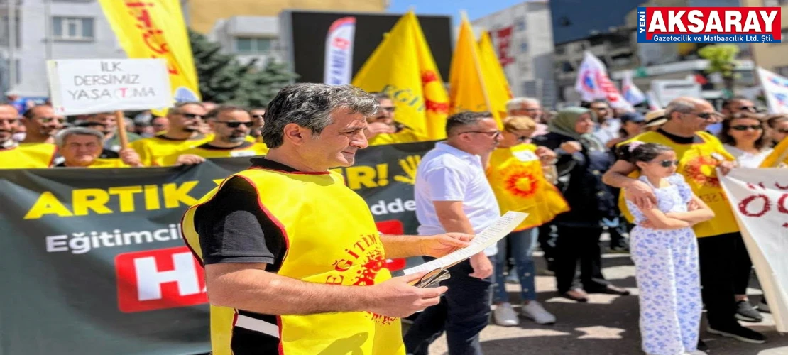 ÖĞRETMEN SENDİKASI TEPKİLİ Somut adımlar acilen atılmalı