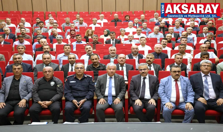 Okul ve çevresi güvenlik tedbirleri görüşüldü