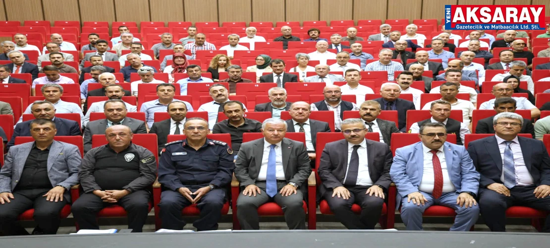 Okul ve çevresi güvenlik tedbirleri görüşüldü