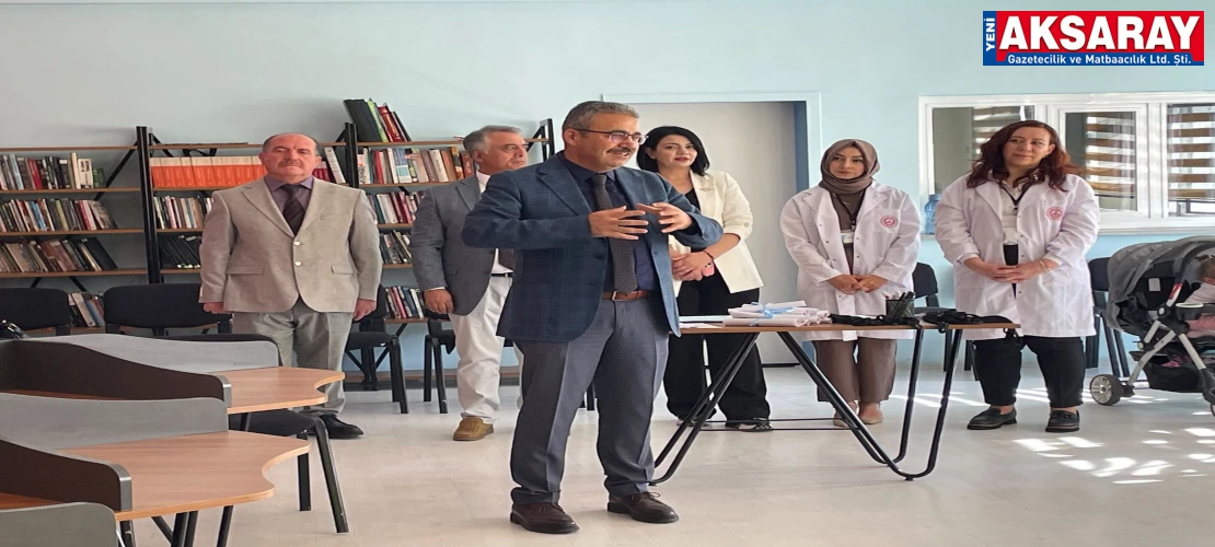 Okulları ve personeli tanıyor