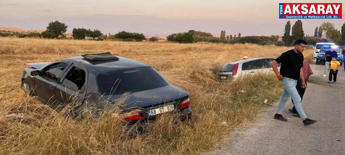 Ortaköy’de Trafik Kazası: 2 KİŞİ YARALANDI