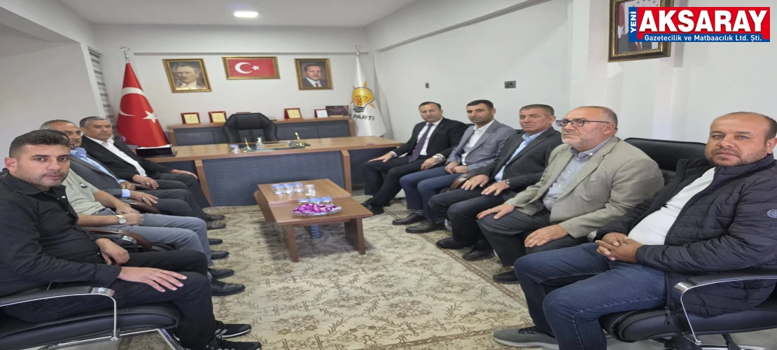 Sultanhanı kaymakamı Tarık Yerlikaya'dan siyasi partilere iade-i ziyaret