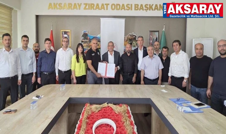 Tarım Müdürlükleri ve Ziraat Odaları arasında iş birliği protokolü imzalandı