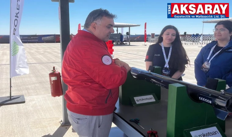 Teknoloji İl Müdürü TEKNOFEST Roket Yarışması alanını inceledi