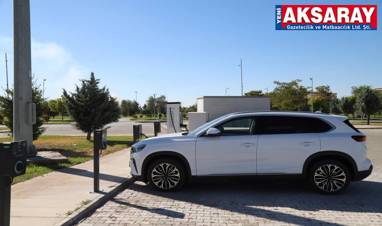 Üniversite kampüsüne şarj istasyonu kuruldu