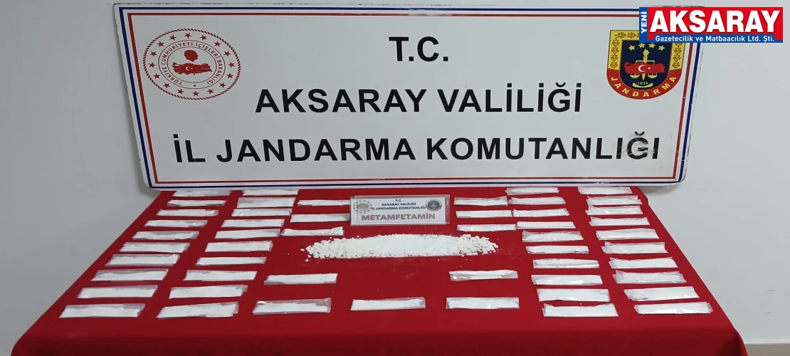 UYUŞTURUCU TACİRİNE JANDARMADAN SUÇÜSTÜ