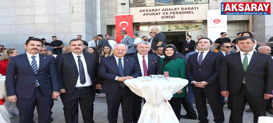 Vali Duru, Adli Yıl Açılış Törenine katıldı