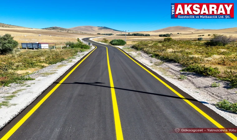 Yalnızceviz ve Göksügüzel Köyleri Nevşehir Karayoluna bağlandı