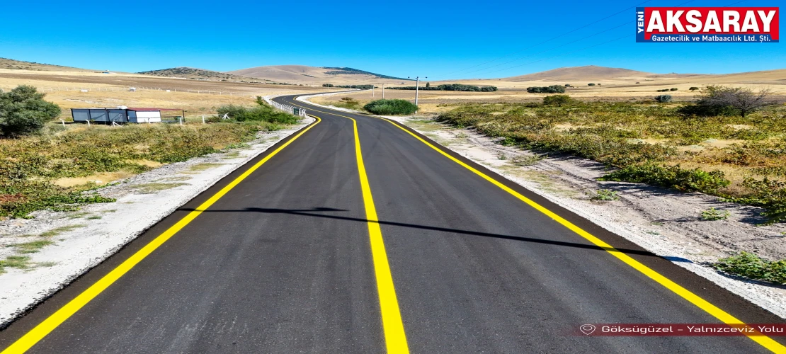 Yalnızceviz ve Göksügüzel Köyleri Nevşehir Karayoluna bağlandı