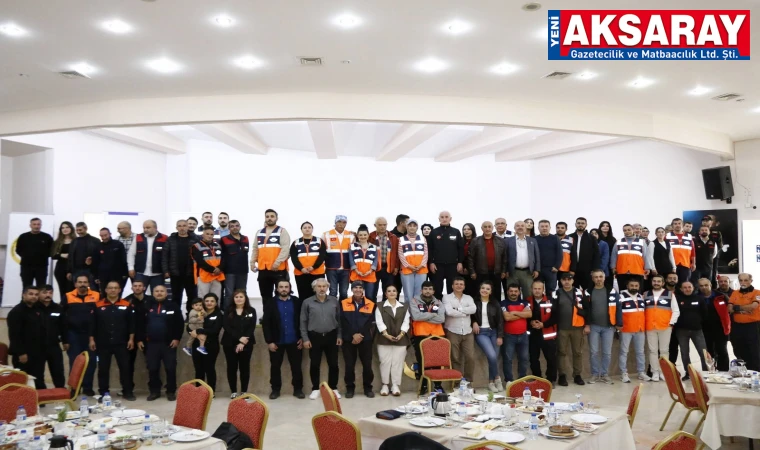 AFAD’DAN Gönüllülere teşekkür