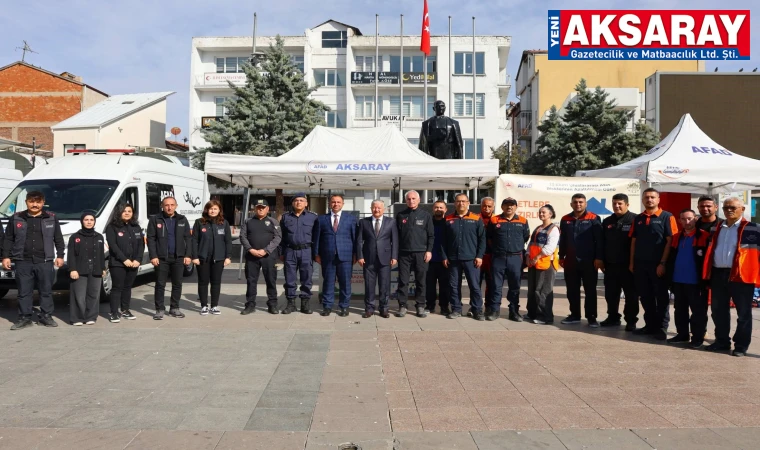 Afet bilinci vurgusu
